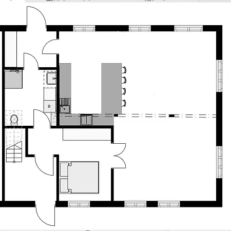 Apartmán 1. Etg I Dampskipsbrygga, Havn *